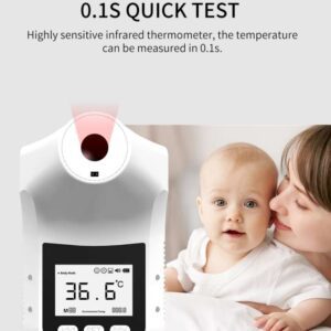 Nhiệt kế hồng ngoại K3 Pro Rảnh tay Không tiếp xúc Thân trán Cảm biến khoảng cách nhạy sáng Màn hình hiển thị LCD 2,8 inch , Chứng chỉ CE / ROHS / FCC / FDA 29 K3 Pro 5