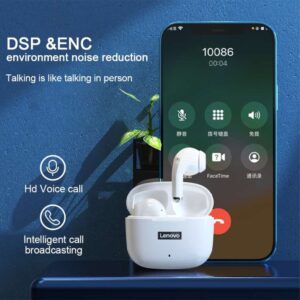 Tai nghe Lenovo LP40 Bluetooth 5.0 ENC Tai nghe Bluetooth không dây giảm tiếng ồn, phiên bản STK 16 Lenovo LP40 4