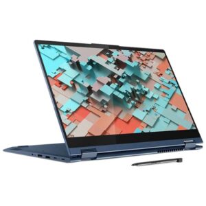 Máy tính xách tay Lenovo ThinkBook 14s Yoga 1KCD, 14 inch, 16GB + 512GB Windows 10 Professional Edition, Intel Core i7-1165G7 Quad Core lên đến 4,7 GHz, Hỗ trợ Bluetooth, HDMI, Thẻ SD, Đầu cắm Hoa Kỳ