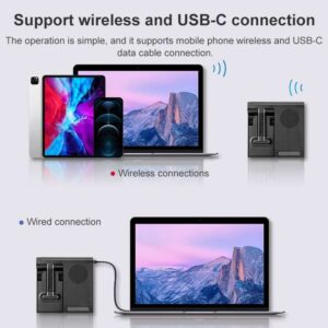 Sạc không dây mini đa chức năng MOMAX BS2D kết hợp Loa hội nghị 16 MOMAX BS2D 5