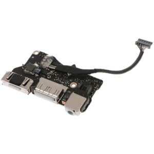Bảng mạch giắc cắm âm thanh nguồn USB cho MacBook Air 13 A1466 (2013-2018) 820-3455-A 923-0439