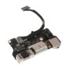 Bảng mạch giắc cắm âm thanh nguồn USB cho MacBook Air 13 A1466 (2013-2018) 820-3455-A 923-0439
