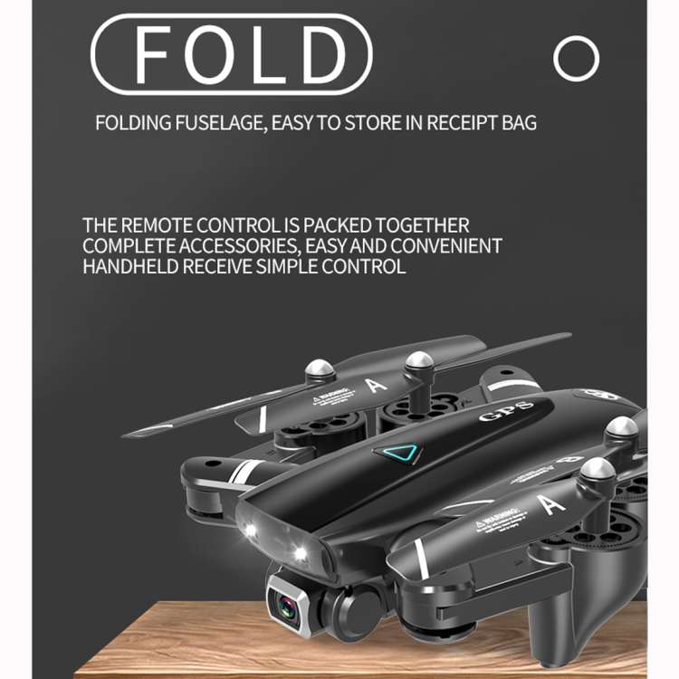 S167 5G 1080P WIFI Định vị GPS có thể gập lại Máy bay điều khiển từ xa RC Quadcopter Drone