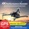 JJR / C X19 GPS Drone RC Quadcopter với camera 4K
