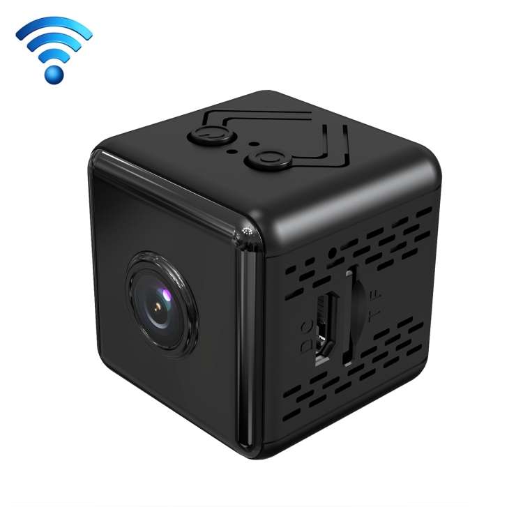 Camera giám sát mini tại nhà không dây HD 1080P X6D, hỗ trợ tầm nhìn ban đêm hồng ngoại & phát hiện chuyển động & thẻ TF