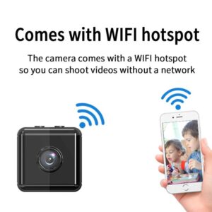 Camera X6D mini giám sát tại nhà không dây HD 1080P, hỗ trợ tầm nhìn ban đêm hồng ngoại & phát hiện chuyển động & thẻ TF 23 X6D 7