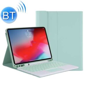 Bàn phím YT098B-A cho iPad Air 4 10.9 inch (2020) với cảm ứng Màu da kẹo có thể tháo rời Kết cấu hình tròn Keycap Bàn phím Bluetooth Bao da có điều khiển cảm ứng & Khe cắm bút & chân đế 20 YT098B A 8