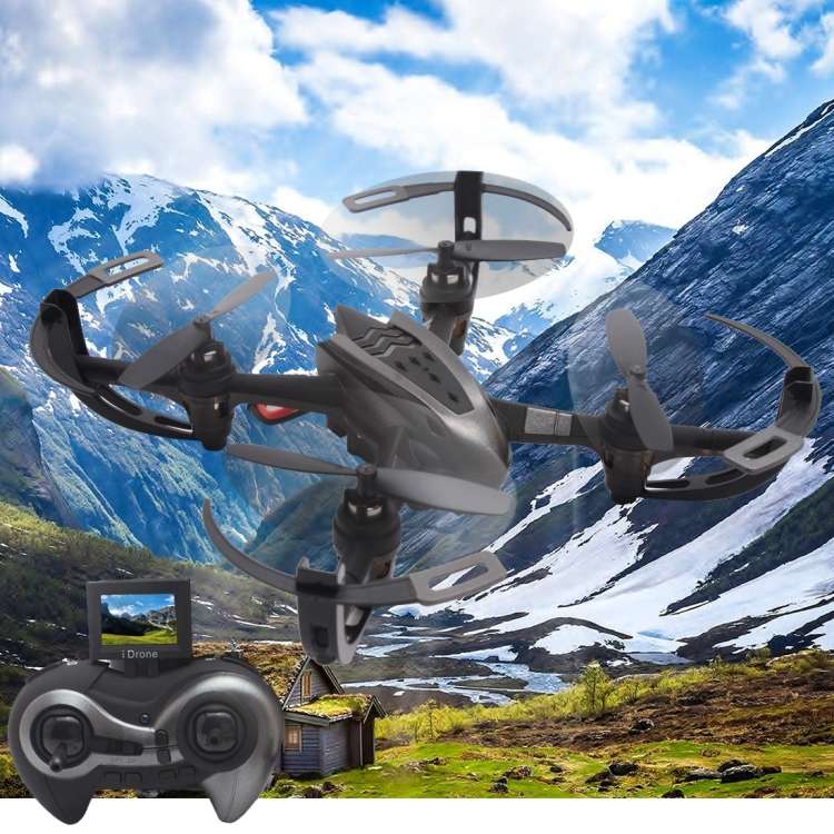 Yizhan i Drone I4S 6 trục Gyro 4 kênh 2.4GHz RC Mini Quadcopter với camera 2.0MP & điều khiển từ xa