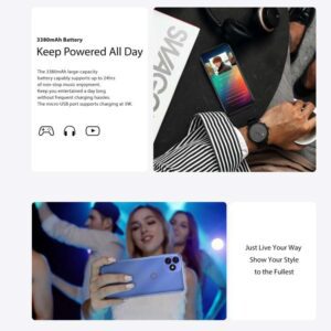 Blackview OSCAL C20, 1GB + 32GB Nhận dạng khuôn mặt, 6.088 inch Android 11 Unisoc SC7731E Mạng lõi tứ: 3G, Hai SIM 30 Blackview OSCAL C20 9