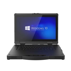CENAVA W14G Máy tính xách tay chắc chắn, 14 inch, 16GB + 256GB Chống nước, chống va đập IP67, chống bụi, Windows10 Intel Core i7-8550U Quad Core, hỗ trợ đăng nhập bằng vân tay / GPS / WiFi / BT