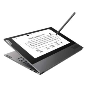 Máy tính xách tay Lenovo ThinkBook Plus 5BCD, 13,3 inch, 16GB + 512GB Windows 10 Professional Edition, Intel Core i5-10210U Quad Core lên đến 4,2 GHz, với màn hình E-ink, hỗ trợ WiFi 6 & Bluetooth, Phích cắm Hoa Kỳ