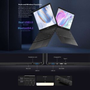 Máy tính xách tay Teclast F6, 13,3 inch, 8GB + 128GB Pin 38000mWh, HĐH Windows 10, Intel Apollo Lake N3350 Quad Core 1.1GHz đến 2.4GHz 26 Teclast F6 11