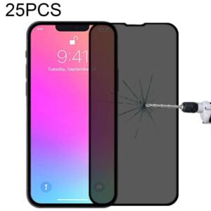 25 PCS Dầu Plasma chống nhìn trộm Tráng phim kính cường lực chống mài mòn nhôm cao cho iPhone 13/13 Pro