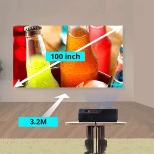 Máy chiếu AUN M18UP 5,8 inch 5500 Lumens 1920x1080P thông minh Full HD với Điều khiển từ xa, Android 6.0, 1GB + 8GB, Hỗ trợ VGA / HDMI / Thẻ SD / USB 21 AUN M18UP 8