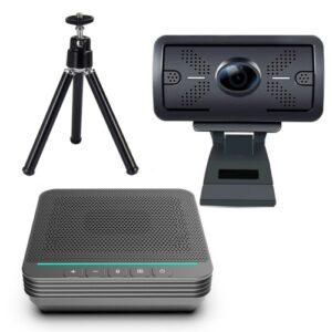 Camera hội nghị truyền hình HD 1080P UX-G10 với bộ micrô đa hướng, Thông số kỹ thuật: Bộ 20-40 mét vuông (Nhận góc 110 độ 6 mét)