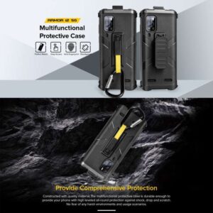 Ốp lưng Ulefone Armor 12 5G Đa chức năng TPU + Vỏ bảo vệ PC có Kẹp lưng & Carabiner 12 Ulefone Armor 12 3