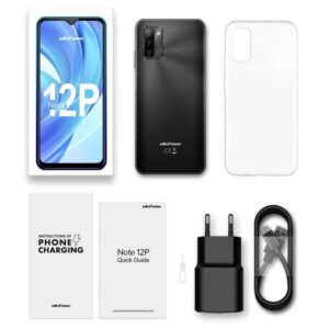 Ulefone Note 12P, 4GB + 64GB Ba camera sau, Pin 7700mAh, Face ID & Nhận dạng vân tay, 6,82 inch Android 11 SC9863A Octa Core lên đến 1,6GHz 39 Ulefone Note 12P 17