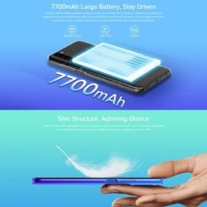 Ulefone Note 12P, 4GB + 64GB Ba camera sau, Pin 7700mAh, Face ID & Nhận dạng vân tay, 6,82 inch Android 11 SC9863A Octa Core lên đến 1,6GHz 24 Ulefone Note 12P 2