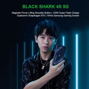Xiaomi BLACK SHARK 4S Gundam Limited Edition, Camera 48MP, 12GB + 256GB Ba camera sau, Pin 4500mAh, Nhận dạng vân tay bên cạnh, Hệ điều hành trò chơi JOYUI12.8 6,67 inch Qualcomm Snapdragon 870 Octa Core, Mạng: 5G, NFC, Phím kích hoạt trò chơi bật lên, Không hỗ trợ Google Play