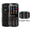 Điện thoại di động SERVO H8, Phím tiếng Anh Pin 3000mAh, 2,8 inch, Spredtrum SC6531CA, 21 phím, Hỗ trợ Bluetooth, FM, Âm thanh ma thuật, Đèn pin, GSM, Bốn SIM
