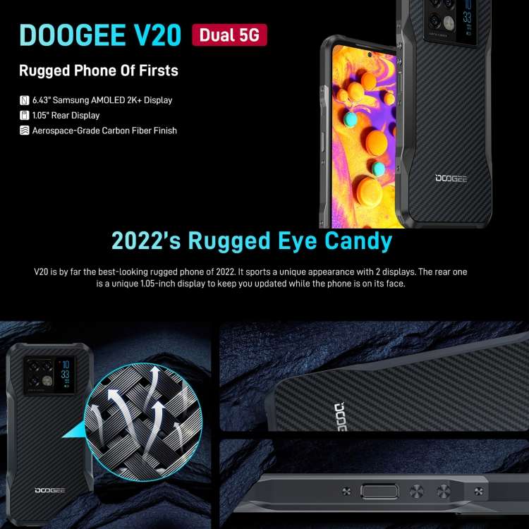 DOOGEE V20 Dual 5G 7