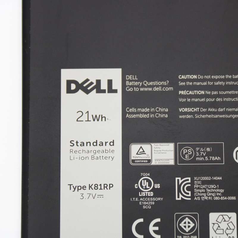 Dell Venue 8 7840 T02E 2