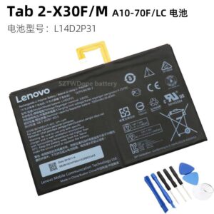 Pin Lenovo Tab 2 X30M X30F A10-70F / LC L14D2P31