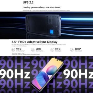 Xiaomi Redmi Note 10 5G, Camera 48MP, Máy ảnh kép mặt sau, Pin 5000mAh, Nhận dạng vân tay bên cạnh, MIUI 12 6,5 inch (Android 11) Mật độ 700 7nm Octa Core lên đến 2,2GHz, Mạng: 5G, Hai SIM, Hỗ trợ Google Play 33 Xiaomi Redmi Note 10 5G 12