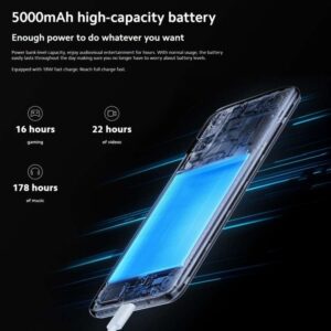 Xiaomi Redmi Note 10 5G, Camera 48MP, Máy ảnh kép mặt sau, Pin 5000mAh, Nhận dạng vân tay bên cạnh, MIUI 12 6,5 inch (Android 11) Mật độ 700 7nm Octa Core lên đến 2,2GHz, Mạng: 5G, Hai SIM, Hỗ trợ Google Play 35 Xiaomi Redmi Note 10 5G 14