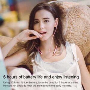 Tai nghe Xiaomi Youpin E1024BT 1MORE Chính hãng sành điệu Bluetooth 4.2 Cuộn dây chuyển động kép Tai nghe Bluetooth không dây gắn trên cổ 19 iaomi Youpin E1024BT 1MORE 5