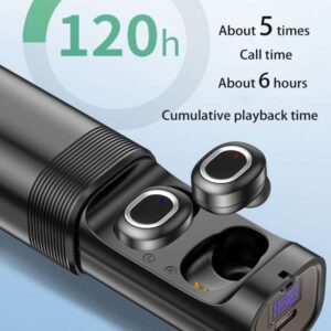 Tai nghe T&G TG909 TWS Bluetooth âm thanh nổi mini kênh đôi với màn hình LED 21 TG TG909 5