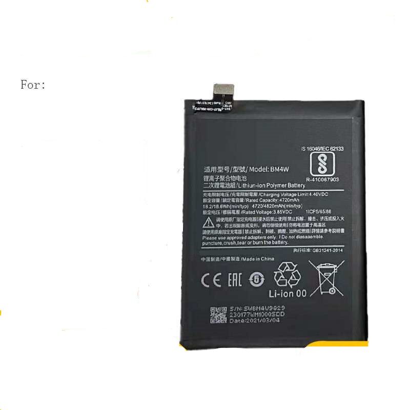 Pin Xiaomi Mi 10T Lite 5G / Redmi Note 9 Pro 5G