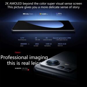 Điện thoại Xiaomi 12S Pro, Camera 50MP, Ba camera sau, Nhận dạng vân tay trên màn hình, Màn hình 6,73 inch 2K MIUI 13 Qualcomm Snapdragon 8+ 4nm Octa Core lên đến 3.2GHz, Nhịp tim, Mạng: 5G, NFC, Chức năng sạc không dây 21 Xiaomi 12S Pro 7