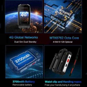 CONQUEST F2 Điện thoại chắc chắn, 6GB + 128GB Chống nước, chống bụi IP68, chống va đập, nhận dạng khuôn mặt và vân tay, 3.0 inch Android 12 MTK6762 Octa Core lên đến 2.0GHz 26 CONQUEST F2 17