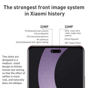 Xiaomi Civi 2 5G, Camera 50MP, Ba camera sau + camera kép phía trước, Nhận dạng vân tay trong màn hình, Pin 4500mAh, 6,55 inch MIUI 13 / Android 12 Snapdragon 7 Octa Core 4nm lên đến 2,4GHz 18 Xiaomi Civi 2 5G 10