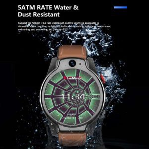 Đồng hồ thông minh LEMFO LEM14 CWAT21970H, hỗ trợ cuộc gọi 4G 4GB + 64GB, 1.6 inch MTK6762 Octa Core, 4GB + 64GB, Android 10, GPS, Nhịp tim 28 LEMFO LEM14 CWAT21970H 12