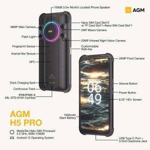 AGM H5 Pro 13