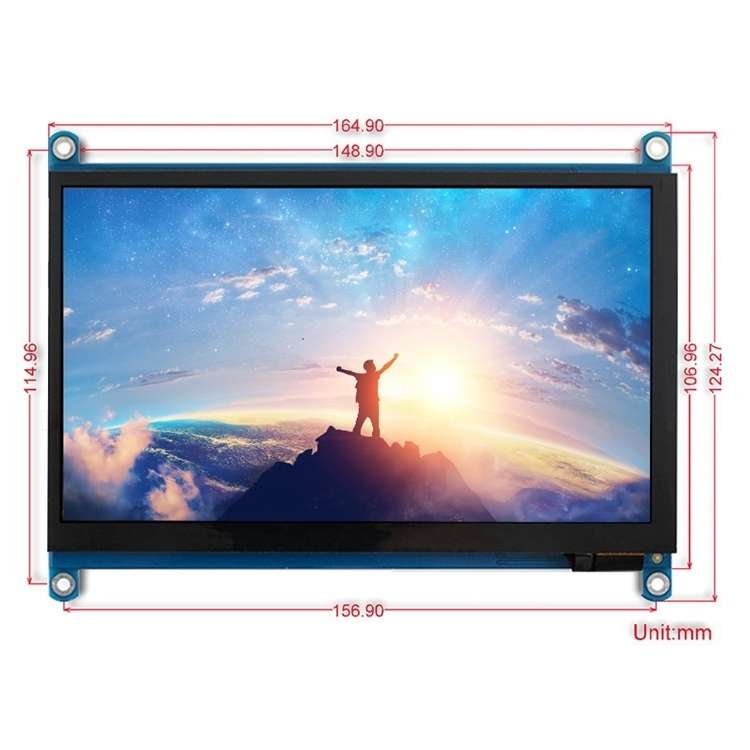 WAVESHARE 7 inch HDMI LCD H IPS 1024x600 4