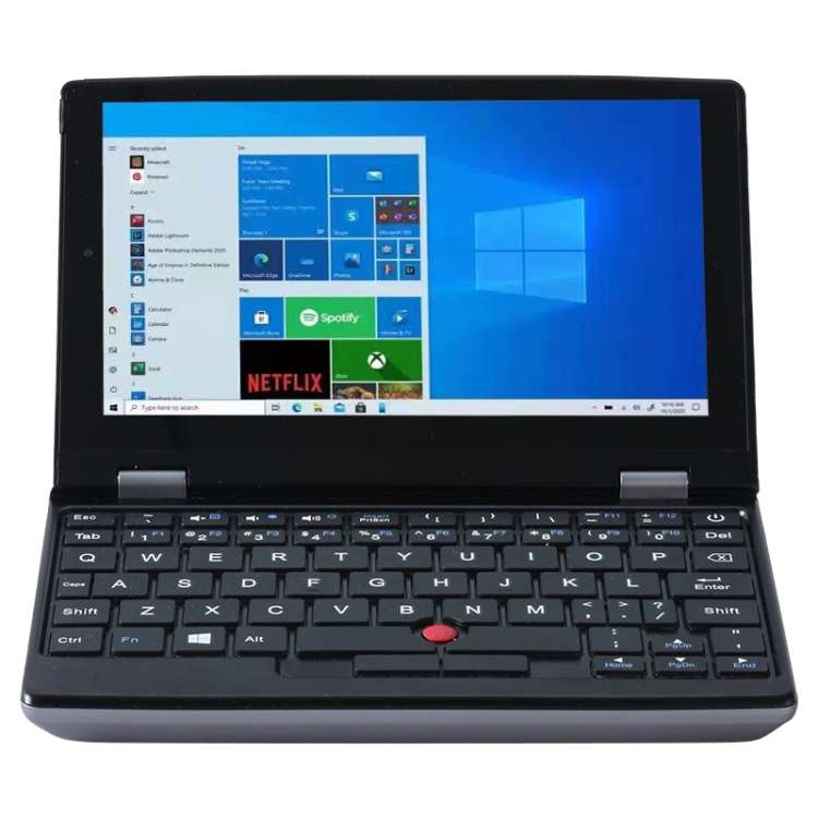 2022 Portable Mini Notebook Laptop Micro Computer 7 Inch Touch Screen Intel  J4105 12GB+128GB IPS Netbook Win 10 Pro PC 2.0MP CAM