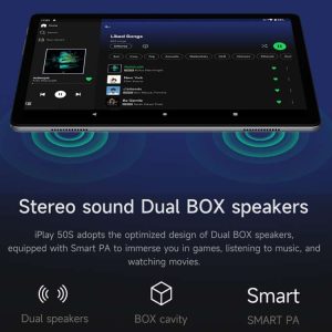 Máy tính bảng ALLDOCUBE iPlay 50S 4G LTE, 10,1 inch, 4GB+64GB Android 12 UNISOC T606 Octa Core 1.6GHz, Hỗ trợ GPS 25 ALLDOCUBE iPlay 50S 3