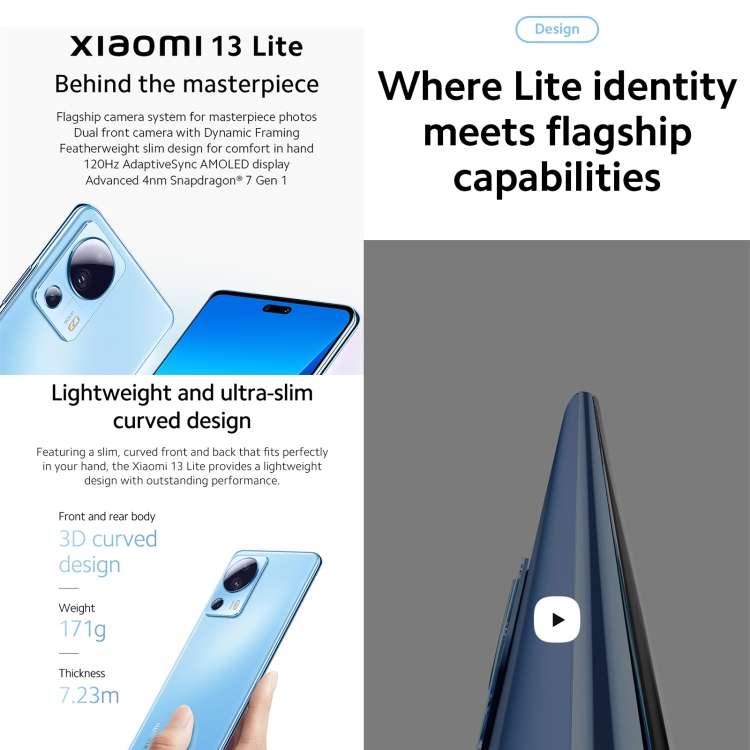 Xiaomi 13 Lite 5G 8