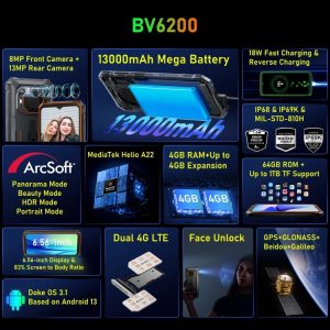 Blackview BV6200 14