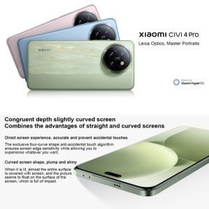 Xiaomi Civi 4 Pro 5G, 12GB+256GB, 6,55 inch Xiaomi HyperOS Snapdragon 8s Gen 3 Octa Core 4nm lên tới 3.0GHz, NFC 25 Xiaomi Civi 4 Pro 16