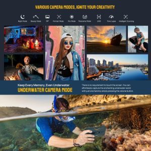 Ulefone Armor X12 Pro, 4GB+64GB, Điện thoại chắc chắn IP68/IP69K, Android 13 MediaTek Helio G36 Octa Core 5,45 inch, Mạng: 4G, NFC 29 Ulefone Armor X12 Pro 11