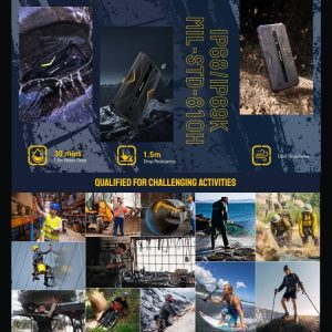 Ulefone Armor X12 Pro, 4GB+64GB, Điện thoại chắc chắn IP68/IP69K, Android 13 MediaTek Helio G36 Octa Core 5,45 inch, Mạng: 4G, NFC 26 Ulefone Armor X12 Pro 14