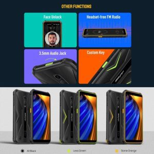 Ulefone Armor X12 Pro, 4GB+64GB, Điện thoại chắc chắn IP68/IP69K, Android 13 MediaTek Helio G36 Octa Core 5,45 inch, Mạng: 4G, NFC 35 Ulefone Armor X12 Pro 5