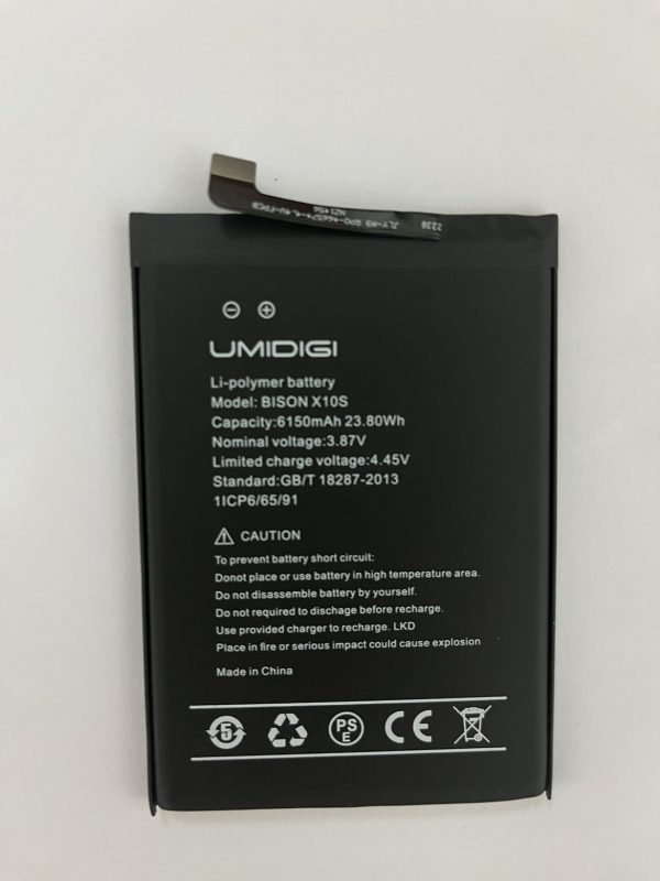 Pin Umidigi Bison X10S