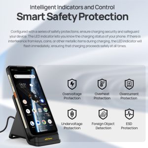 Đế sạc không dây Ulefone WCS01 50W làm mát bằng không khí 16 Ulefone WCS01 5