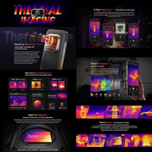 Điện thoại Ulefone Armor 25T, 6GB+256GB, 6500mAh cảm biến nhiệt Chụp ảnh nhiệt, 6,78 inch Android 14 MediaTek Helio G99 Octa Core, Mạng: 4G, NFC, OTG 21 Ulefone Armor 25T 10