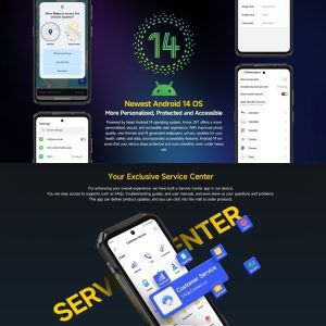 Điện thoại Ulefone Armor 25T, 6GB+256GB, 6500mAh cảm biến nhiệt Chụp ảnh nhiệt, 6,78 inch Android 14 MediaTek Helio G99 Octa Core, Mạng: 4G, NFC, OTG 28 Ulefone Armor 25T 3